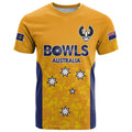 Australian South Australia Lawn Bowls Custom T Shirt Aussie Minimalist Style - Aussie Hoodie