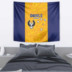 Australian South Australia Lawn Bowls Tapestry Aussie Minimalist Style - Aussie Hoodie