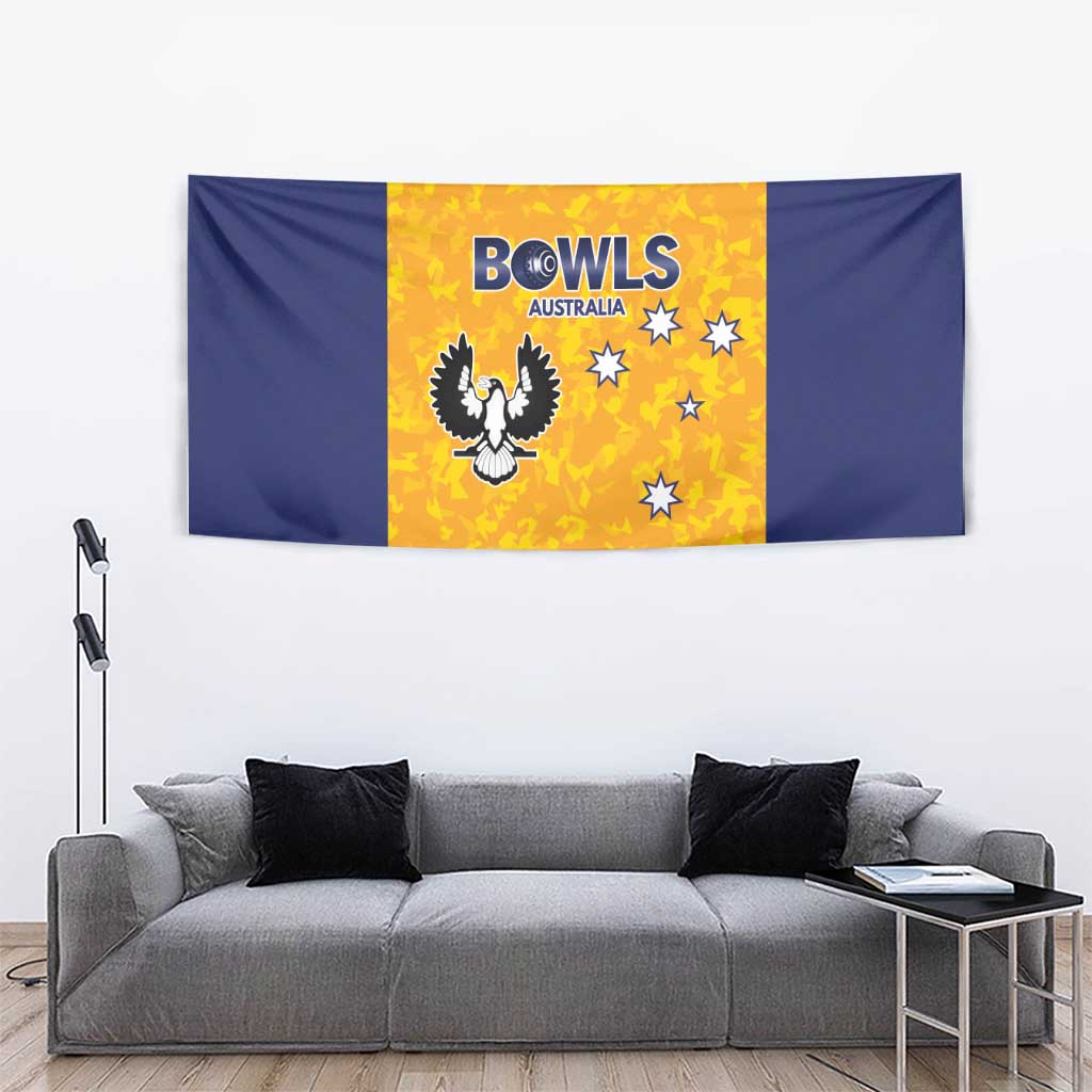 Australian South Australia Lawn Bowls Tapestry Aussie Minimalist Style - Aussie Hoodie