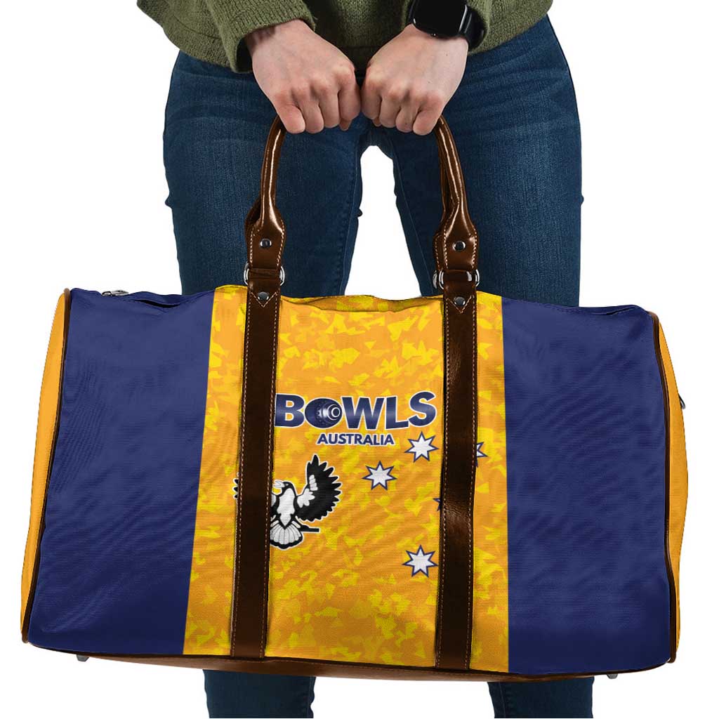 Australian South Australia Lawn Bowls Travel Bag Aussie Minimalist Style - Aussie Hoodie