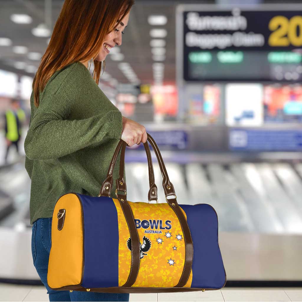 Australian South Australia Lawn Bowls Travel Bag Aussie Minimalist Style - Aussie Hoodie