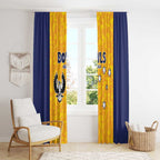 Australian South Australia Lawn Bowls Window Curtain Aussie Minimalist Style - Aussie Hoodie