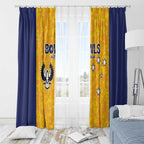 Australian South Australia Lawn Bowls Window Curtain Aussie Minimalist Style - Aussie Hoodie