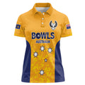 Australian South Australia Lawn Bowls Custom Women Polo Shirt Aussie Minimalist Style - Aussie Hoodie