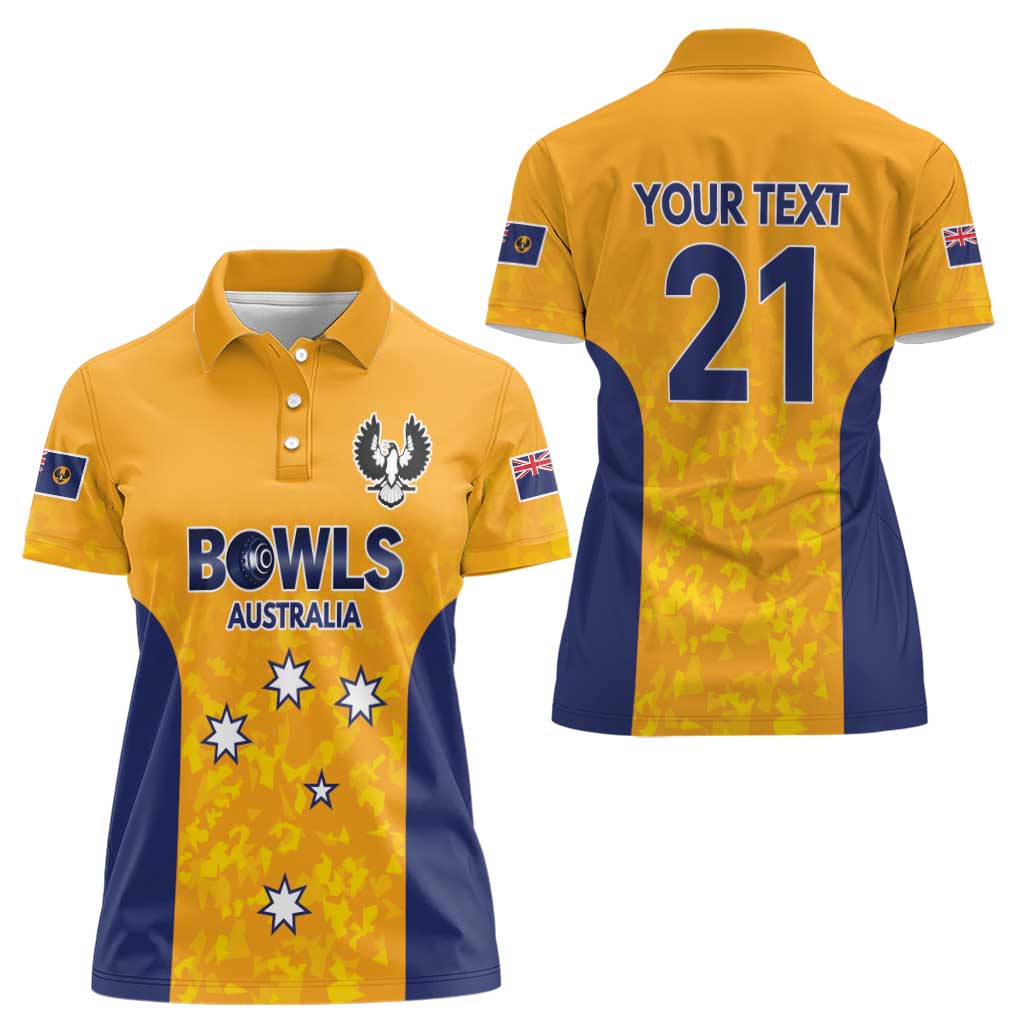 Australian South Australia Lawn Bowls Custom Women Polo Shirt Aussie Minimalist Style - Aussie Hoodie