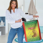 Australian Tasmania Lawn Bowls Laundry Basket Aussie Minimalist Style - Aussie Hoodie