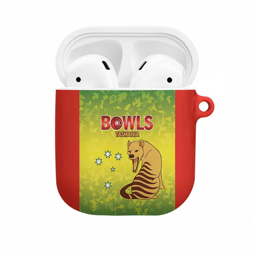 Australian Tasmania Lawn Bowls AirPods Case Aussie Minimalist Style - Aussie Hoodie