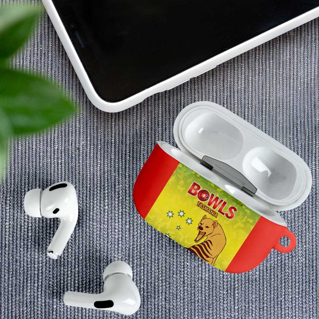 Australian Tasmania Lawn Bowls AirPods Case Aussie Minimalist Style - Aussie Hoodie
