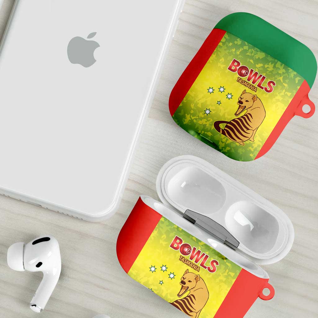 Australian Tasmania Lawn Bowls AirPods Case Aussie Minimalist Style - Aussie Hoodie