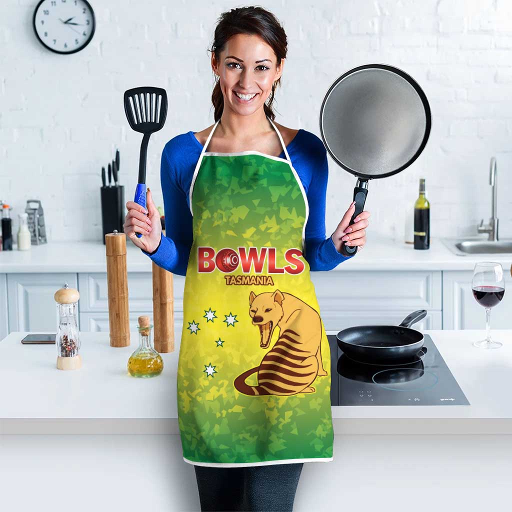 Australian Tasmania Lawn Bowls Apron Aussie Minimalist Style - Aussie Hoodie