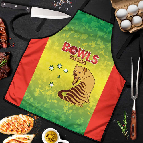 Australian Tasmania Lawn Bowls Apron Aussie Minimalist Style - Aussie Hoodie
