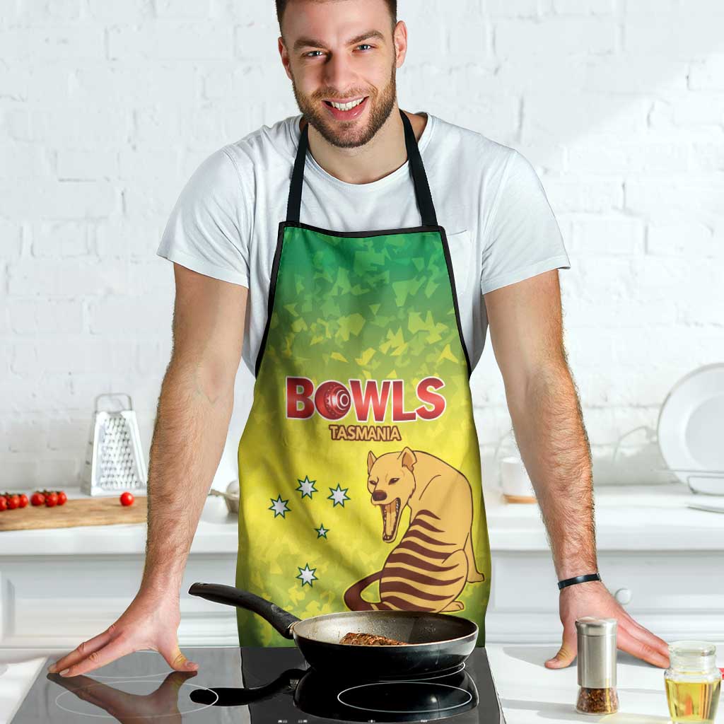 Australian Tasmania Lawn Bowls Apron Aussie Minimalist Style - Aussie Hoodie