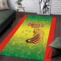 Australian Tasmania Lawn Bowls Area Rug Aussie Minimalist Style - Aussie Hoodie