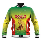 Australian Tasmania Lawn Bowls Custom Baseball Jacket Aussie Minimalist Style - Aussie Hoodie
