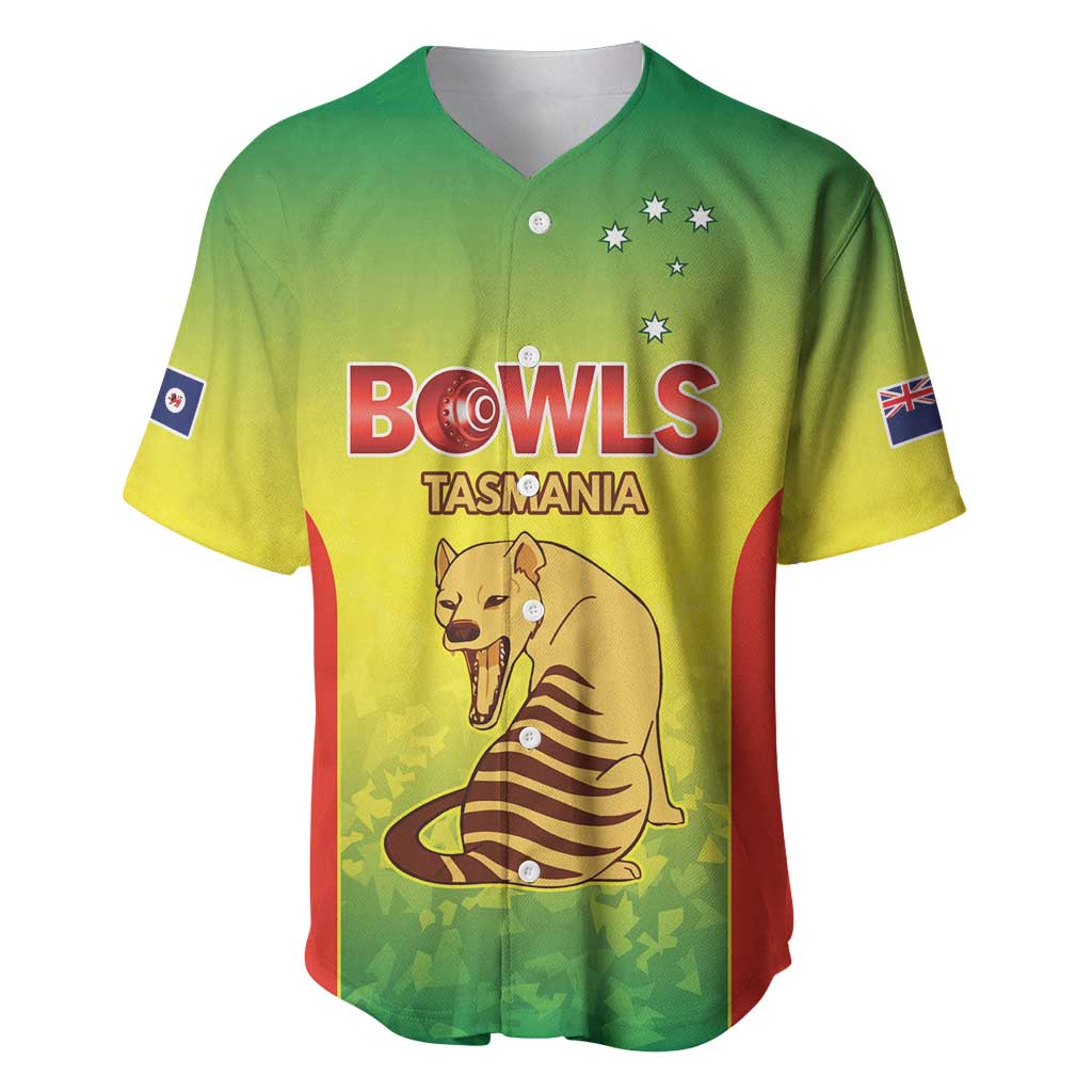 Australian Tasmania Lawn Bowls Custom Baseball Jersey Aussie Minimalist Style - Aussie Hoodie
