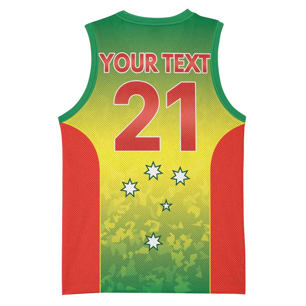 Australian Tasmania Lawn Bowls Custom Basketball Jersey Aussie Minimalist Style - Aussie Hoodie