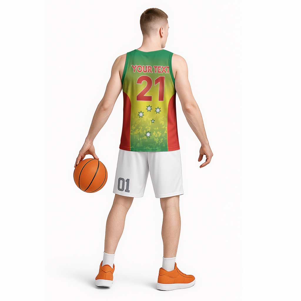 Australian Tasmania Lawn Bowls Custom Basketball Jersey Aussie Minimalist Style - Aussie Hoodie
