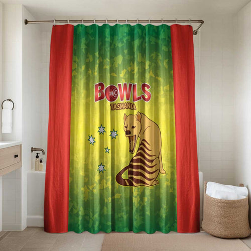 Australian Tasmania Lawn Bowls Bathroom Set Aussie Minimalist Style - Aussie Hoodie