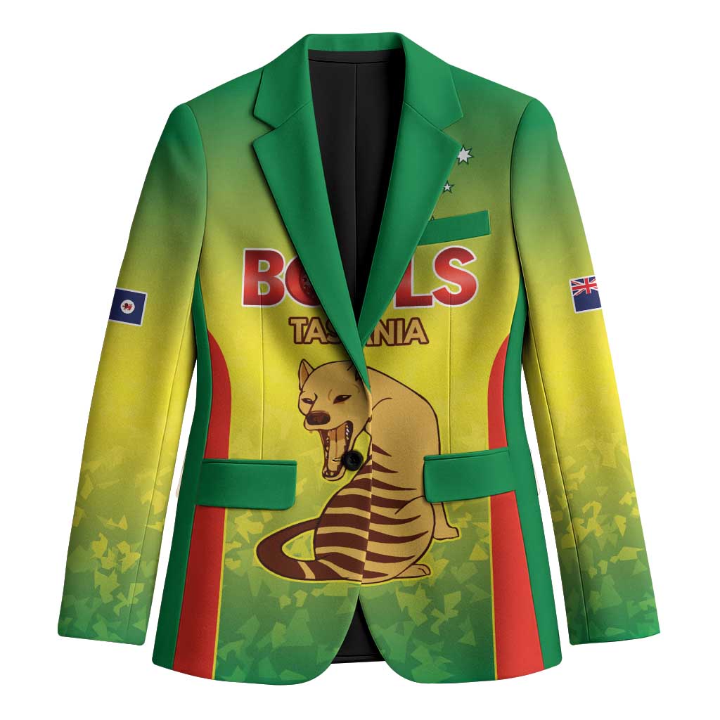 Australian Tasmania Lawn Bowls Custom Blazer Aussie Minimalist Style - Aussie Hoodie