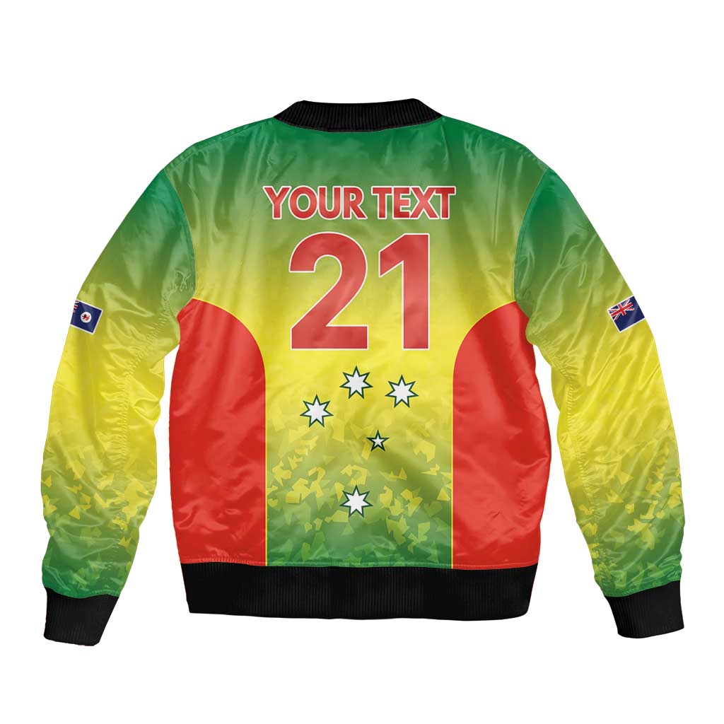 Australian Tasmania Lawn Bowls Custom Bomber Jacket Aussie Minimalist Style - Aussie Hoodie