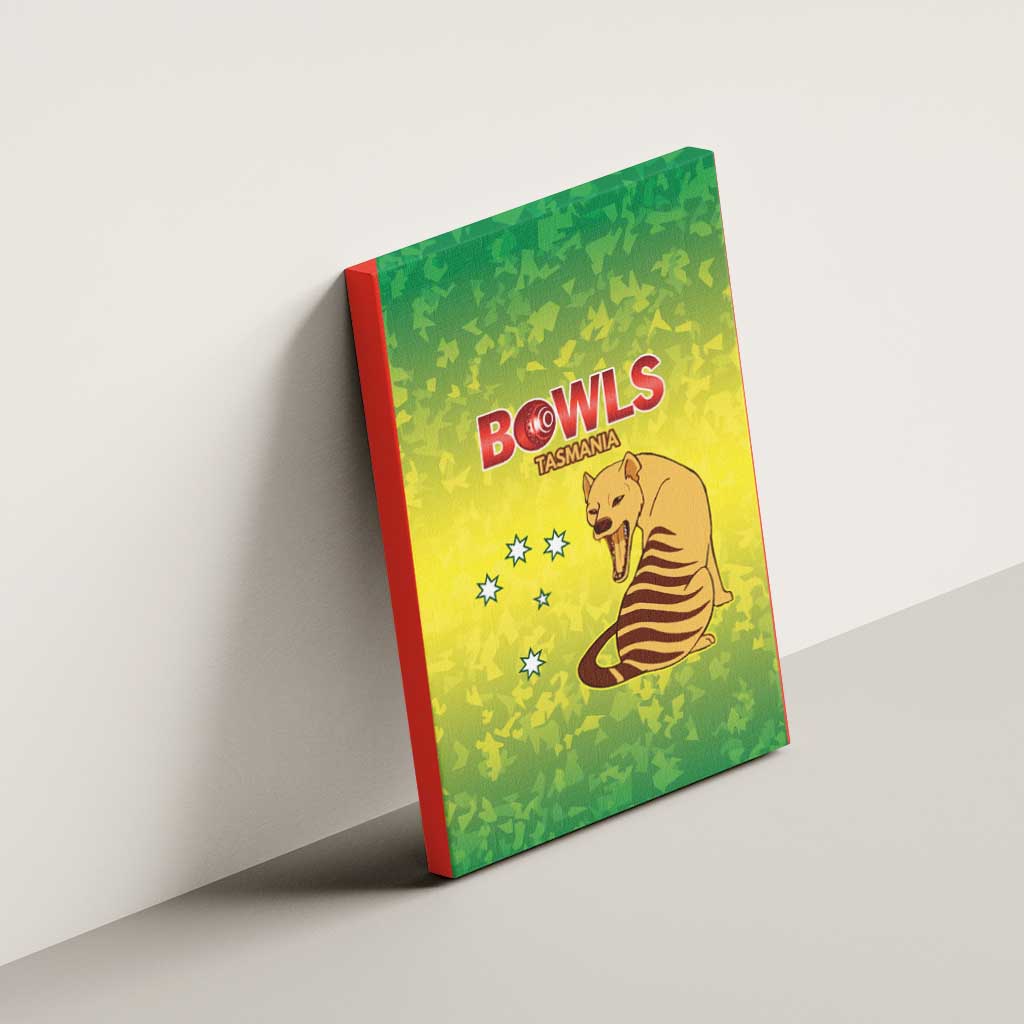 Australian Tasmania Lawn Bowls Canvas Wall Art Aussie Minimalist Style - Aussie Hoodie