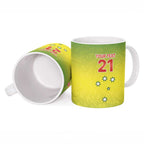 Australian Tasmania Lawn Bowls Custom Ceramic Mug Aussie Minimalist Style - Aussie Hoodie