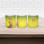 Australian Tasmania Lawn Bowls Custom Ceramic Mug Aussie Minimalist Style - Aussie Hoodie