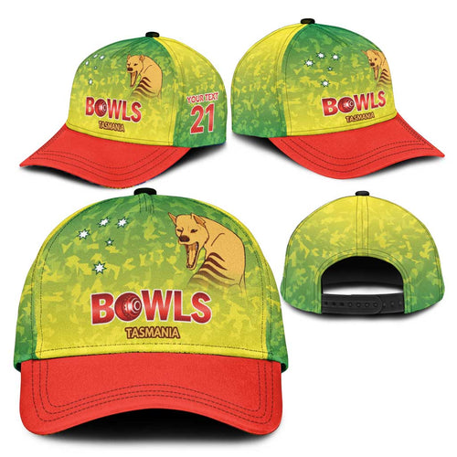 Australian Tasmania Lawn Bowls Custom Classic Cap Aussie Minimalist Style - Aussie Hoodie