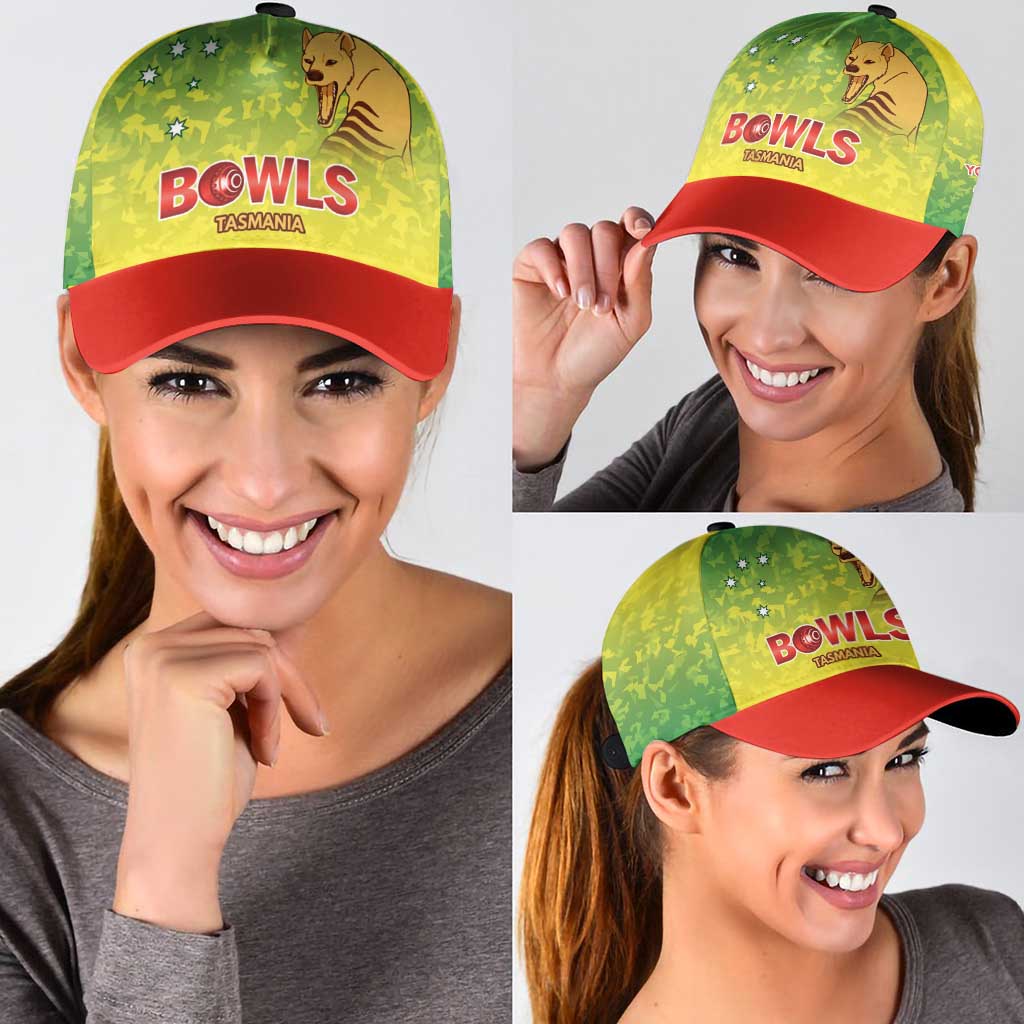 Australian Tasmania Lawn Bowls Custom Classic Cap Aussie Minimalist Style - Aussie Hoodie