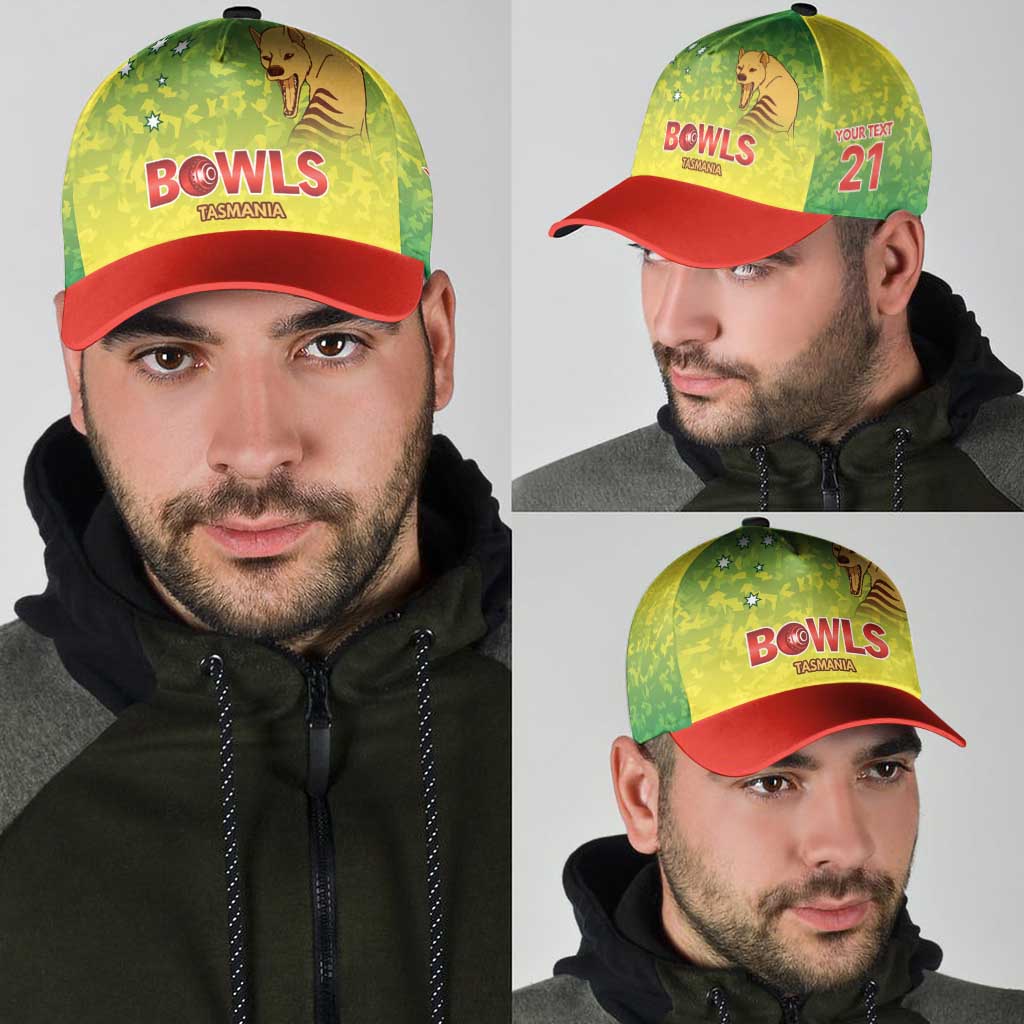 Australian Tasmania Lawn Bowls Custom Classic Cap Aussie Minimalist Style - Aussie Hoodie