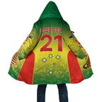 Australian Tasmania Lawn Bowls Custom Cloak Aussie Minimalist Style - Aussie Hoodie