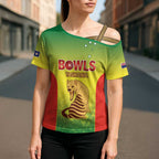 Australian Tasmania Lawn Bowls Custom Cross Shoulder Shirt Aussie Minimalist Style - Aussie Hoodie