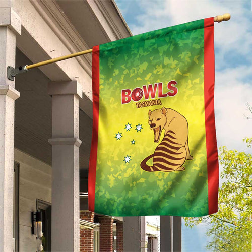 Australian Tasmania Lawn Bowls Garden Flag Aussie Minimalist Style - Aussie Hoodie