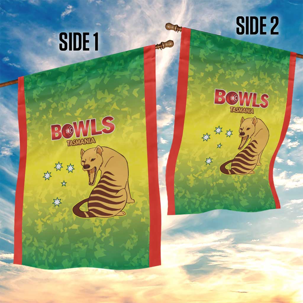 Australian Tasmania Lawn Bowls Garden Flag Aussie Minimalist Style - Aussie Hoodie