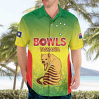 Australian Tasmania Lawn Bowls Custom Hawaiian Shirt Aussie Minimalist Style - Aussie Hoodie