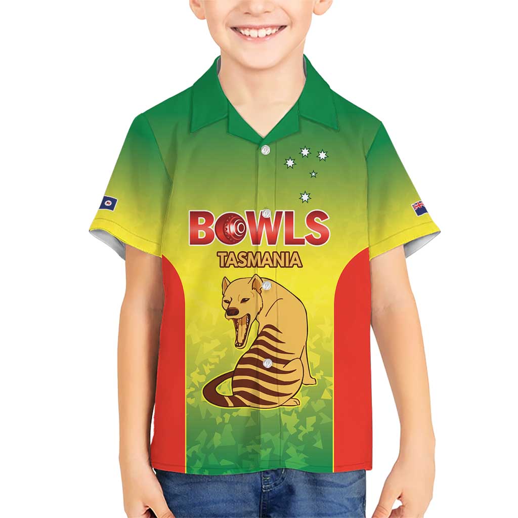 Australian Tasmania Lawn Bowls Custom Hawaiian Shirt Aussie Minimalist Style - Aussie Hoodie