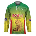 Australian Tasmania Lawn Bowls Custom Hockey Jersey Aussie Minimalist Style - Aussie Hoodie