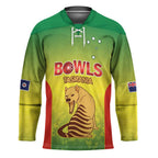 Australian Tasmania Lawn Bowls Custom Hockey Jersey Aussie Minimalist Style - Aussie Hoodie