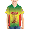 Australian Tasmania Lawn Bowls Custom Kid Hawaiian Shirt Aussie Minimalist Style - Aussie Hoodie