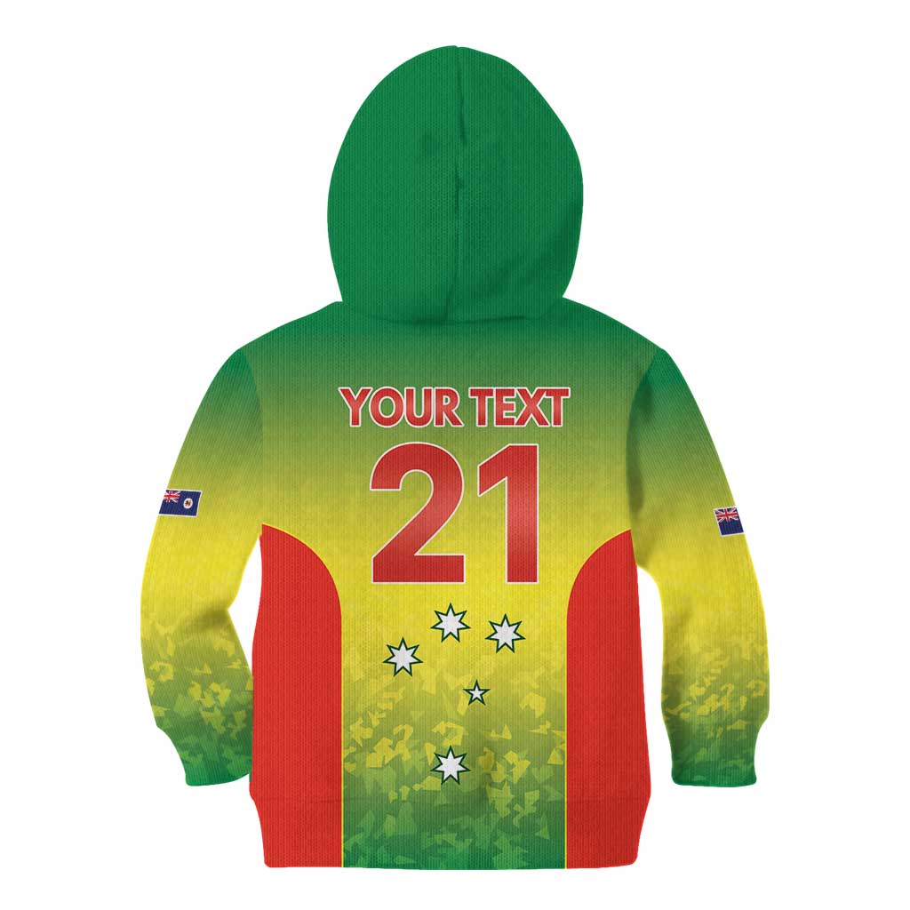 Australian Tasmania Lawn Bowls Custom Kid Hoodie Aussie Minimalist Style - Aussie Hoodie