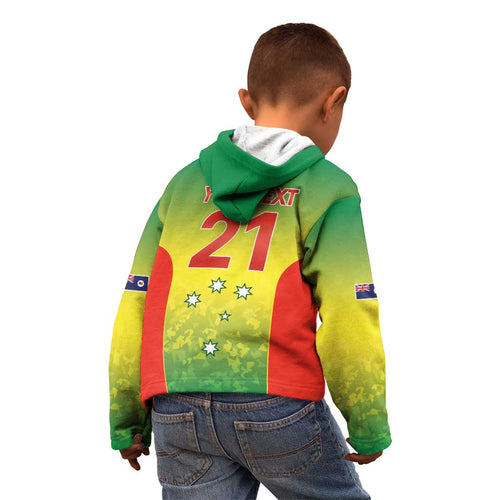 Australian Tasmania Lawn Bowls Custom Kid Hoodie Aussie Minimalist Style - Aussie Hoodie