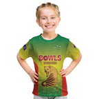 Australian Tasmania Lawn Bowls Custom Kid T Shirt Aussie Minimalist Style - Aussie Hoodie