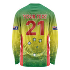 Australian Tasmania Lawn Bowls Custom Long Sleeve Shirt Aussie Minimalist Style - Aussie Hoodie