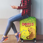 Australian Tasmania Lawn Bowls Luggage Cover Aussie Minimalist Style - Aussie Hoodie