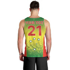 Australian Tasmania Lawn Bowls Custom Men Tank Top Aussie Minimalist Style - Aussie Hoodie