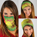 Australian Tasmania Lawn Bowls Neck Gaiter Aussie Minimalist Style - Aussie Hoodie