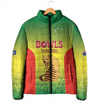 Australian Tasmania Lawn Bowls Custom Padded Jacket Aussie Minimalist Style - Aussie Hoodie