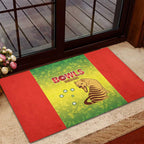 Australian Tasmania Lawn Bowls Rubber Doormat Aussie Minimalist Style - Aussie Hoodie