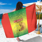 Australian Tasmania Lawn Bowls Sarong Aussie Minimalist Style - Aussie Hoodie