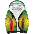 Australian Tasmania Lawn Bowls Custom Sherpa Hoodie Aussie Minimalist Style - Aussie Hoodie
